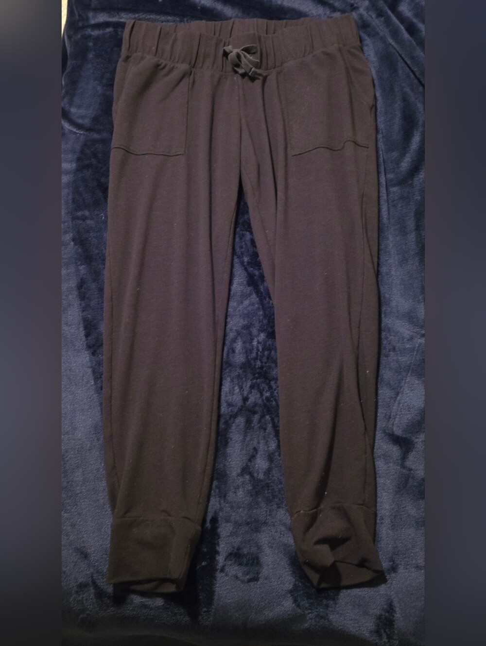 Isabel Black Jogger Pants Size Medium